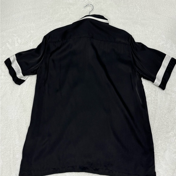 Blue Sky Inn Waiter Short-Sleeve Shirt Button Up Black Men’s Small - Picture 6 of 6